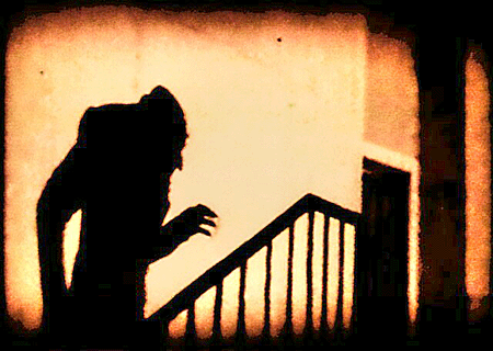 NOSFERATU SHADOW ON THE STAIRS