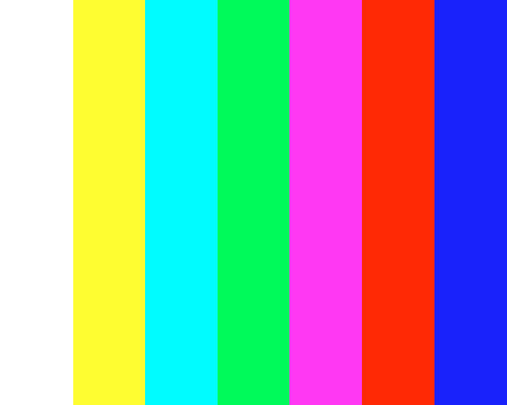 Colour Bars 720 - 576