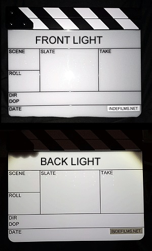 PERSPEX CLAPPERBOARD